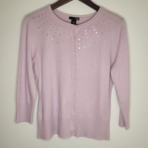 H&M Lilac Lightweight Sweater Sz M